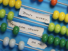 A Motivational Quote and an Abacus